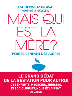 cover image of Mais qui est la mère ?